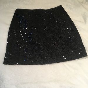 J.Crew Sequin Skirt (00)